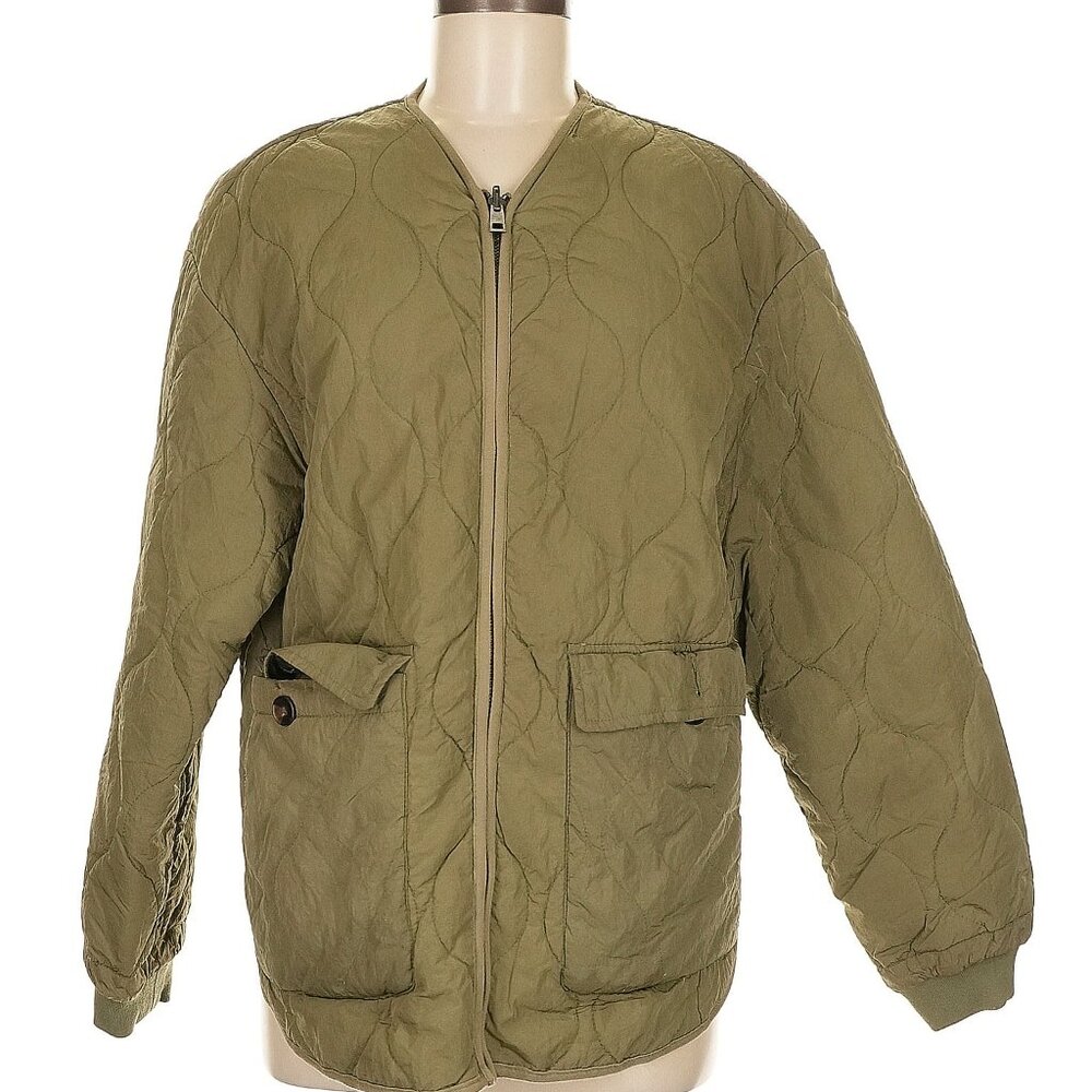 ZARA Soft Quilted double sided jacket - size Medium